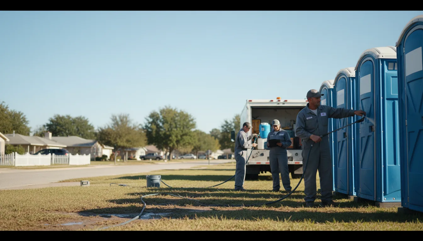 Long-Term Portable Toilet Rental in Enfield, IL near me